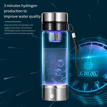 3 - Min Quick Hydrogen Water Bottle Generator - InspiredGrabs.com